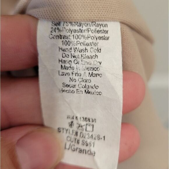 Mikey and joey tan tight fitted dress - Picture 7 of 10